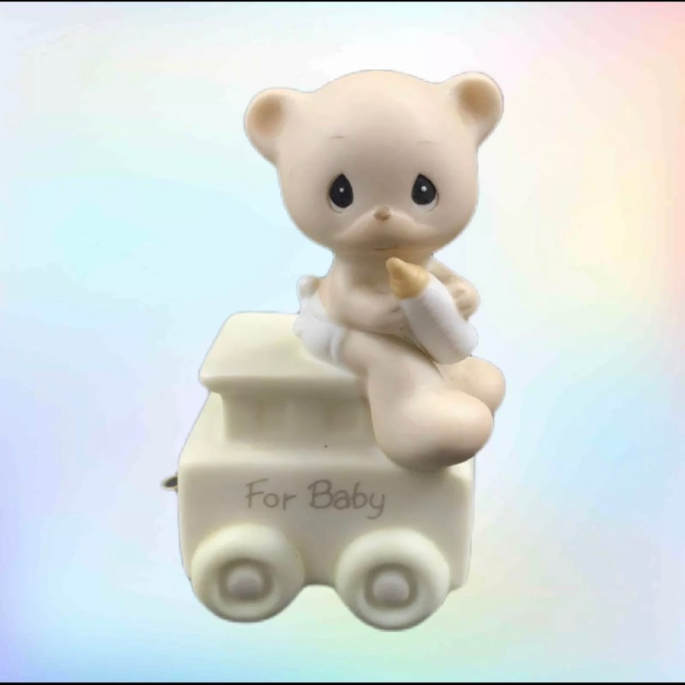 PRECIOUS MOMENTS “For Baby” Circus Train CUTE!